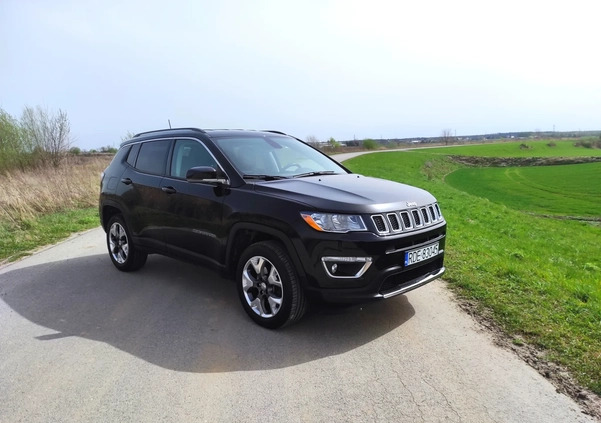 Jeep Compass cena 87900 przebieg: 65400, rok produkcji 2019 z Dębica małe 781